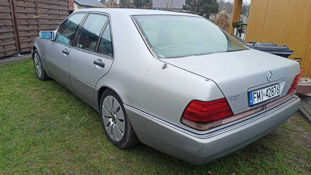 Mercedes W140 S klasa 300SE doinwestowany