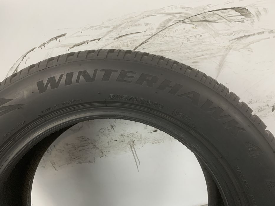1x 205/60/16 Firestone WinterHawk4 92H / 2022r 6mm / GWARANCJA