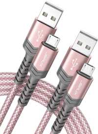 JSAUX Kabel micro USB, 2 sztuki, 2m