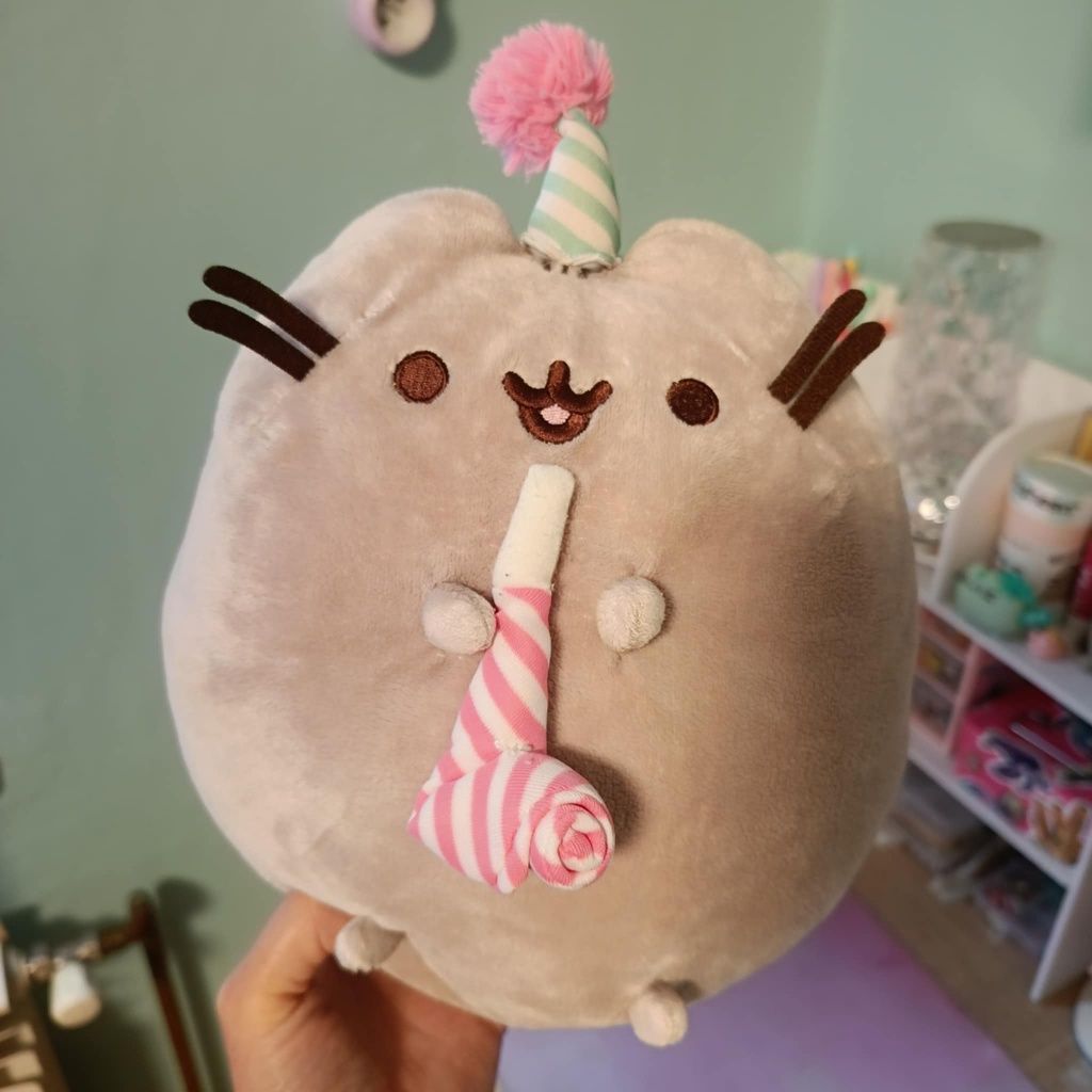Pusheen urodzinowy urodziny maskotka dla dziewczynki