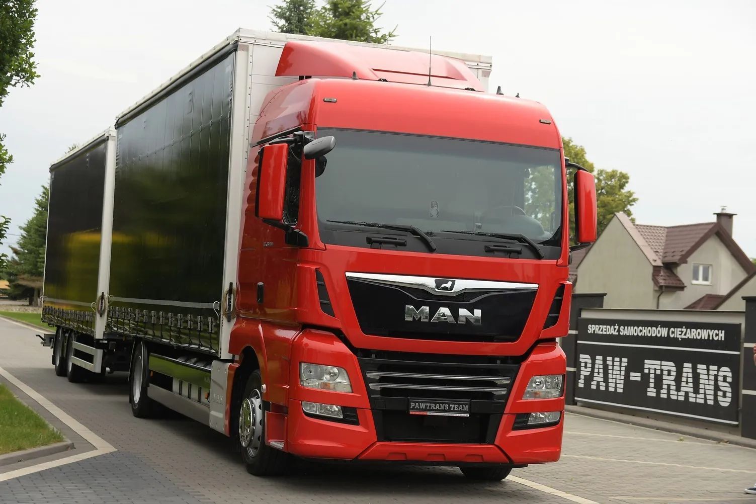 MAN TGX///* 18.460///* 2017///* ZESTAW///* TANDEM///* WECON///* 7.70+7.70///* STAN BARDZO DOBRY