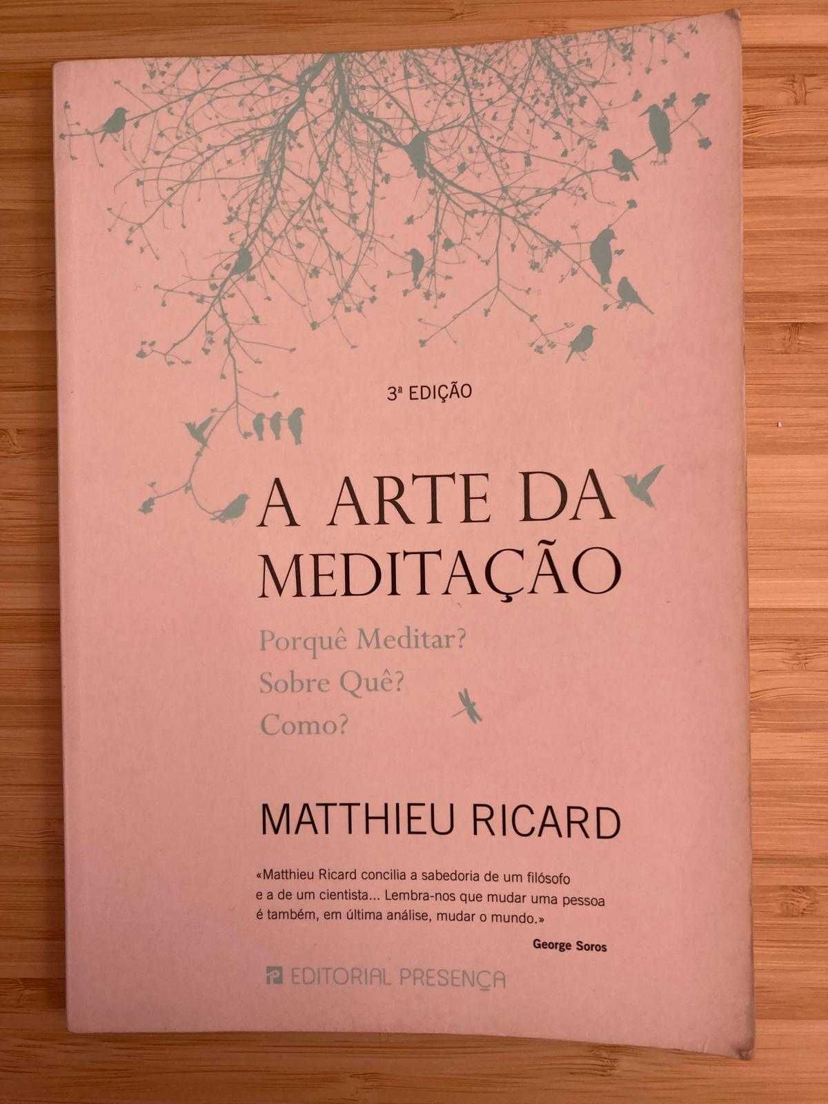 Livro "A arte da meditação" - 9€