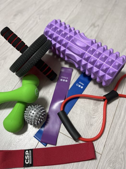 Набір спортивного спорядження на домашніх тренувань