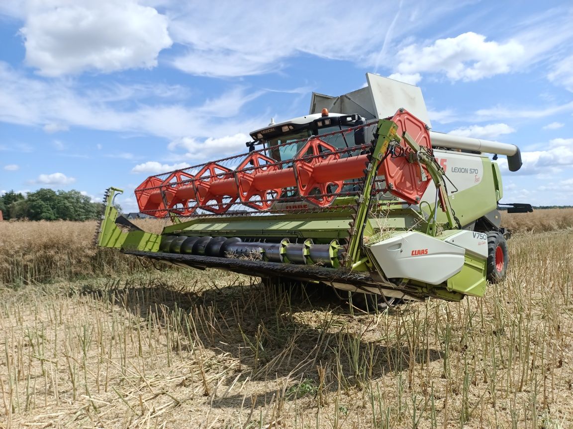 Claas Lexion 570 TT 4x4 V750