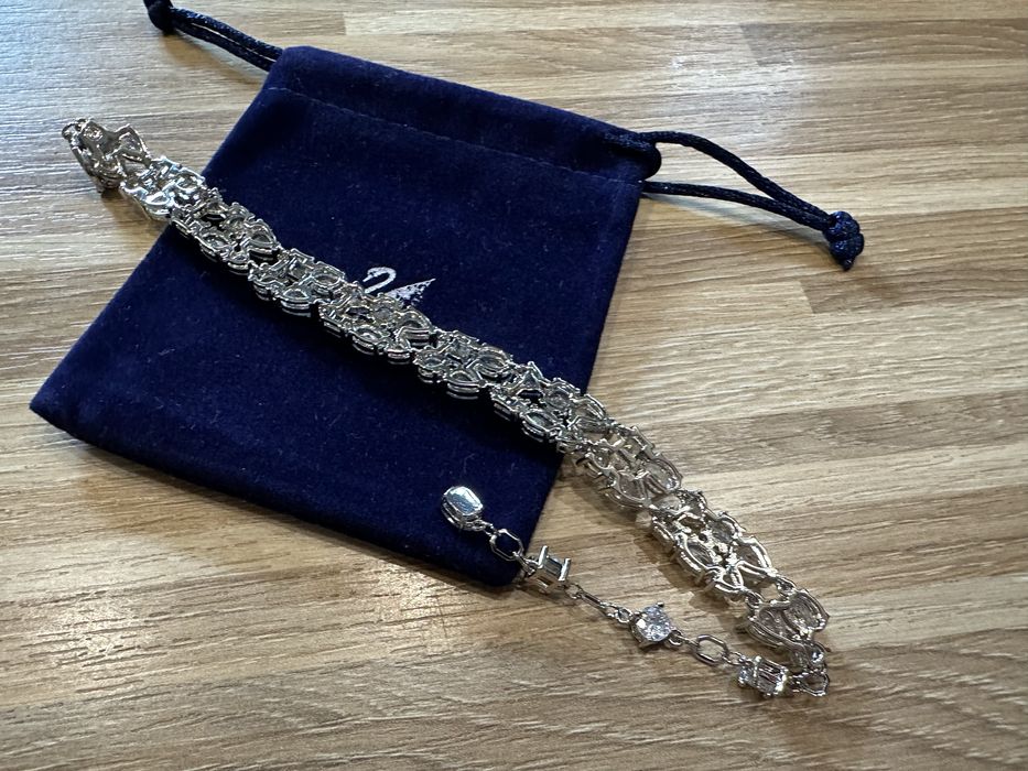 Dwurzędowa bransoletka Swarovski
