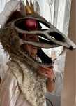 Maska furry dino mask szczur mysz