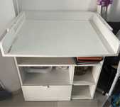 Trocador bebe branco ikea