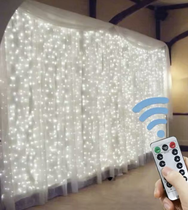 Гірлянди штора