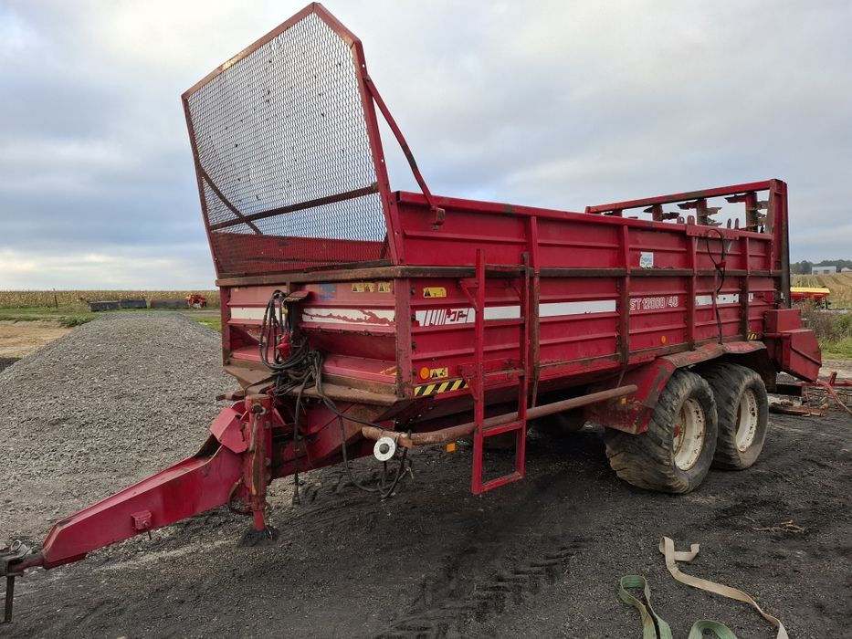 Rozrzutnik obornika rozsiewacz wapna 12 ton