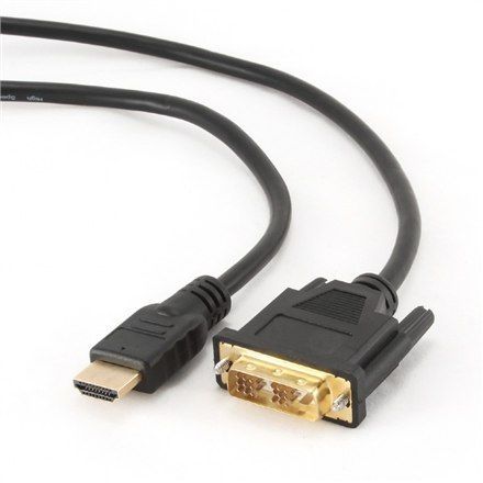 cablexpert | męski | 19 pin hdmi typ a | męski | dvi | 1,8 m