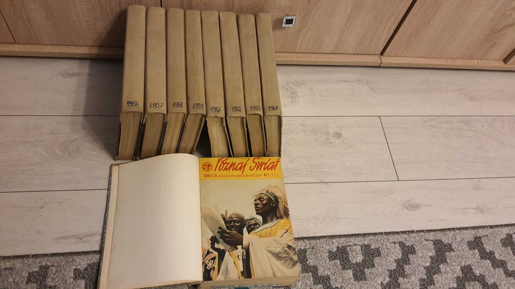 Poznaj Świat Roczniki czasopisma od 1956 roku do 1964 roku