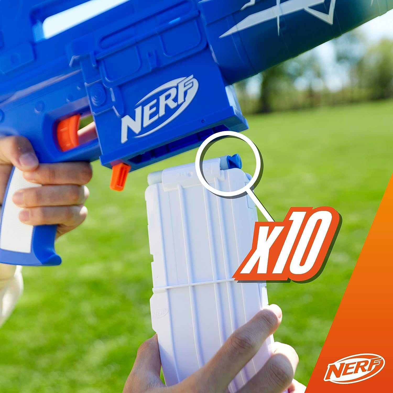 Бластер Nerf Fortnite Blue Shock F4108