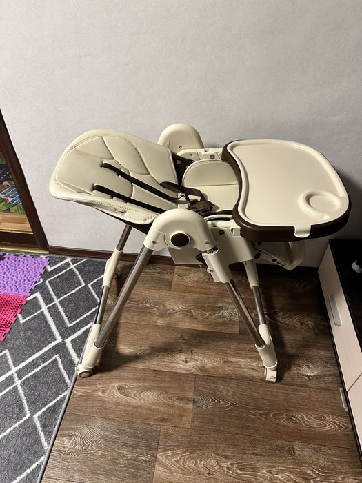 Дитячий стільчик-шезлонг 2в1 для годування