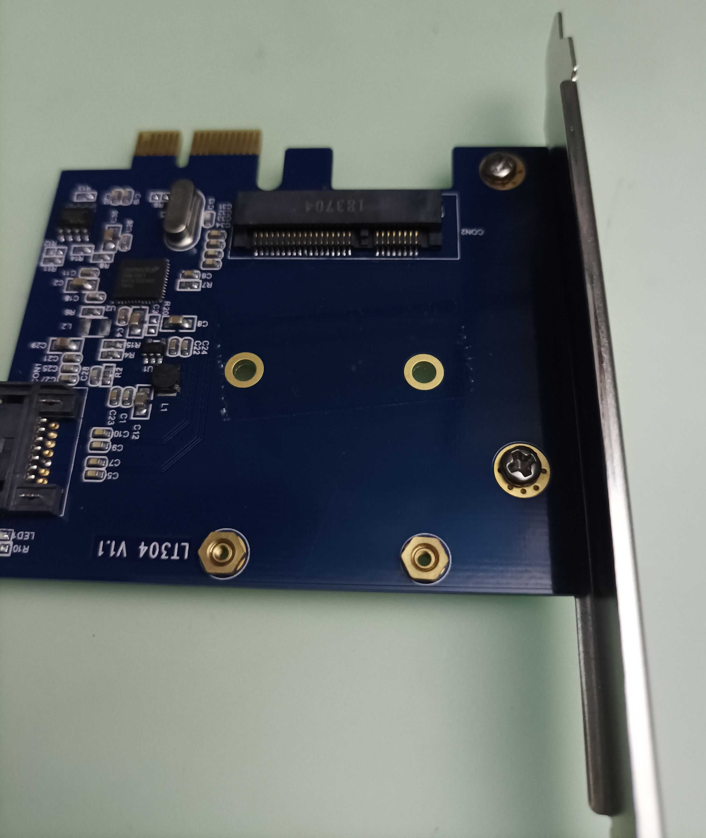 PLACA Adaptadora Ssd M-Sata Para Pci-E