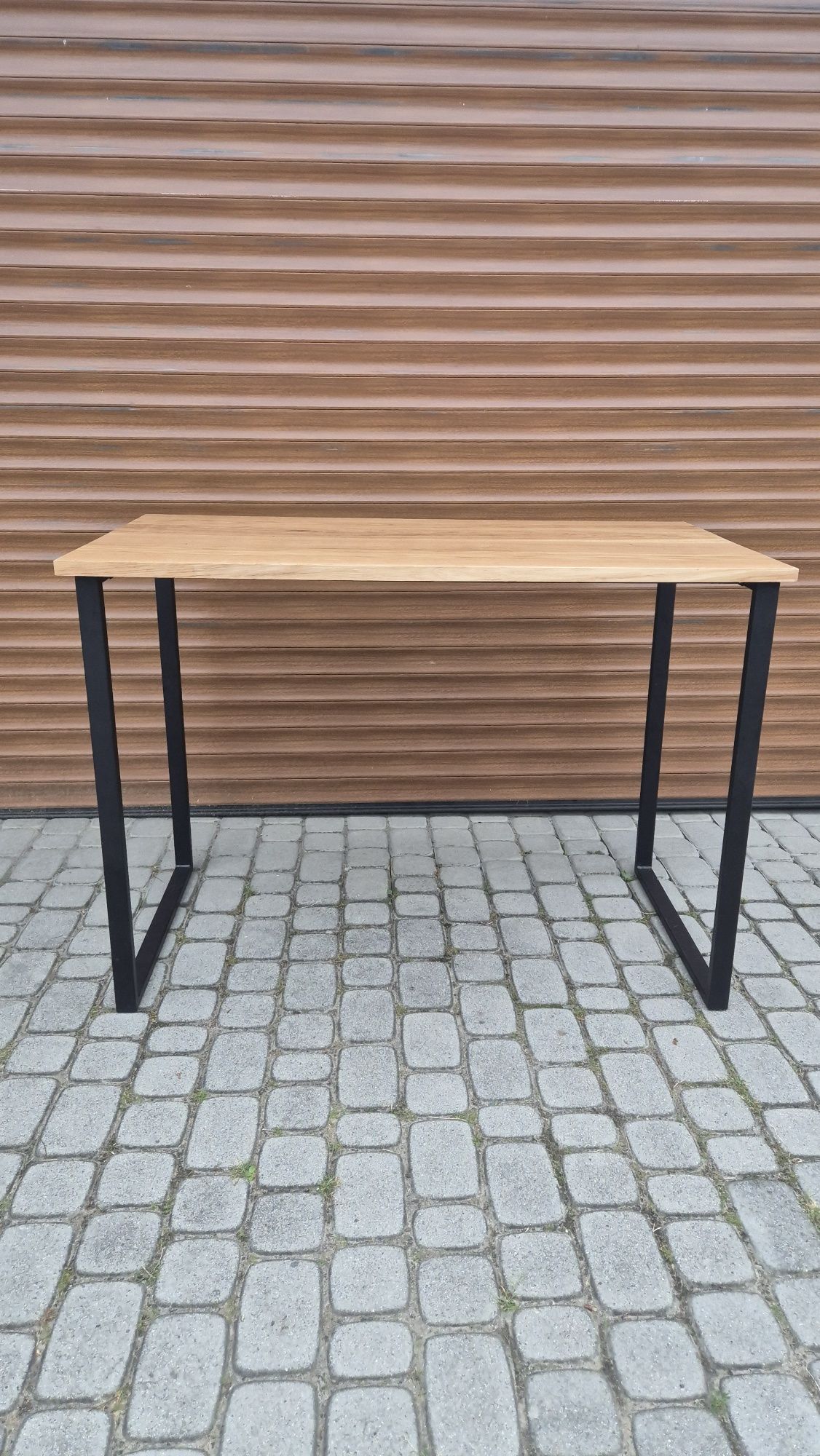 Nowoczesny stół dębowy w stylu loft