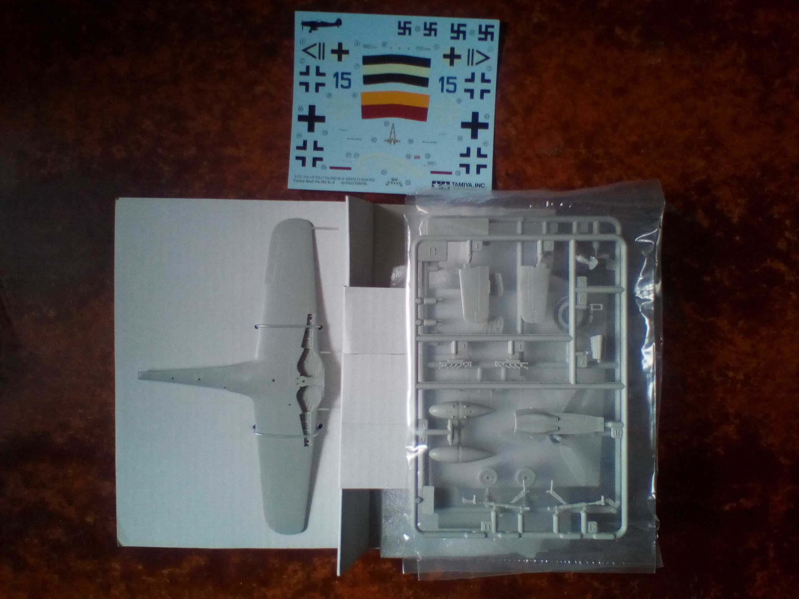 Сборная модель 1/72 Focke-Wulf FW-190