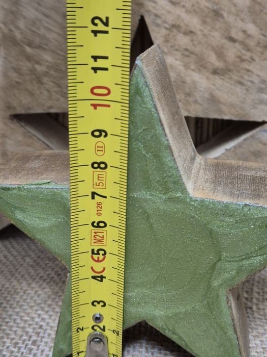 Gwiazdka świąteczna z drzewa 2 w 1