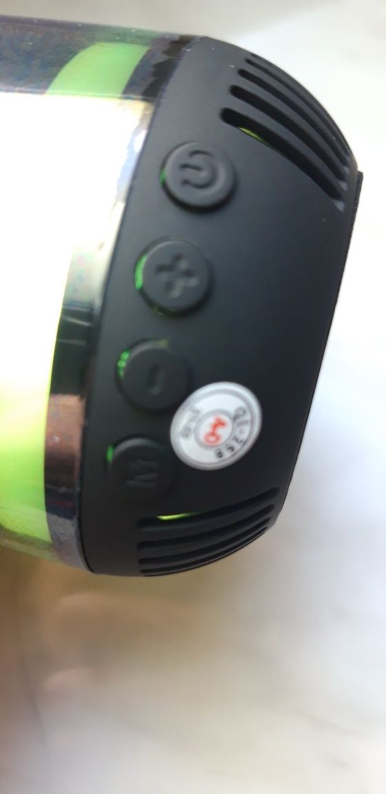 Mini głośnik bluetooth USB Led Nowy