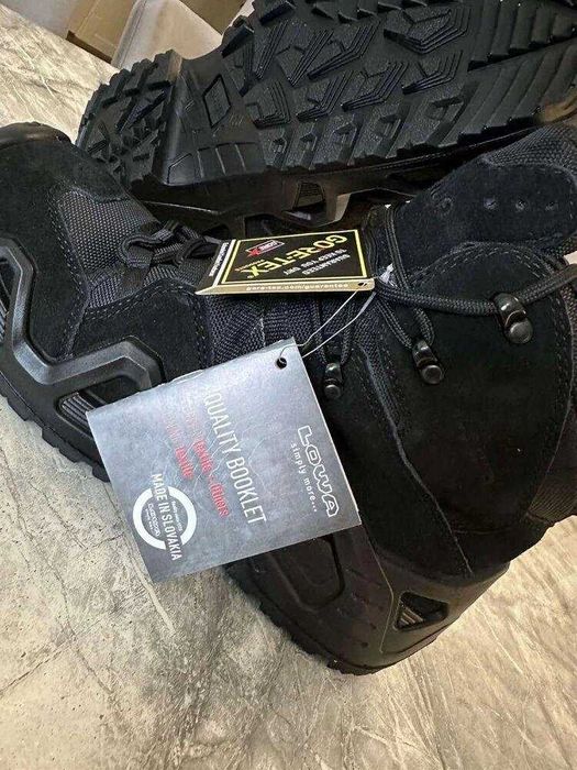 ‼️Словакія‼️Тактичні берці LOWA Zephyr GTX® Mid TF Лова Койот Чорні‼️