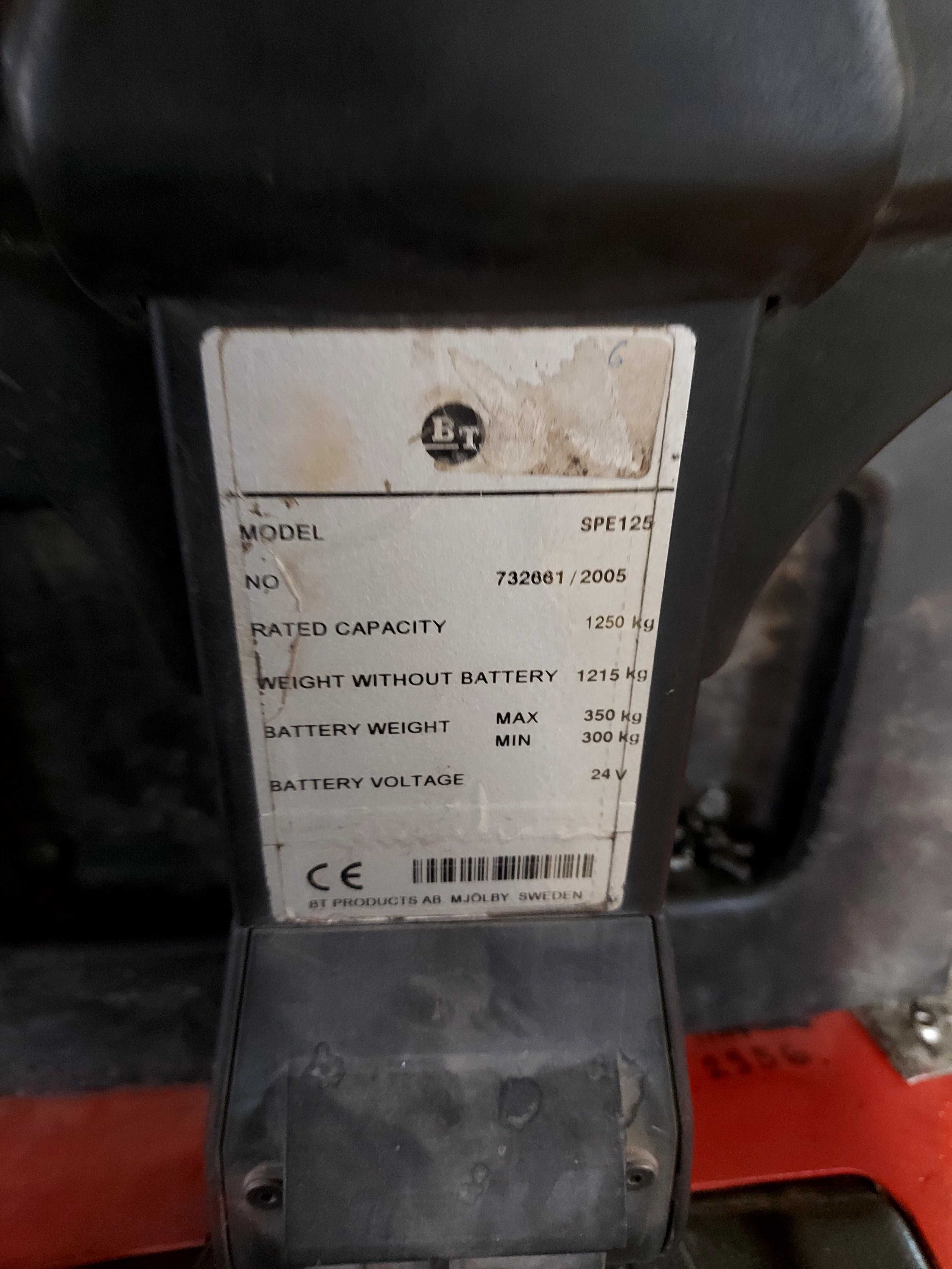 Штабелер поводковий Toyota Linde 5.4м