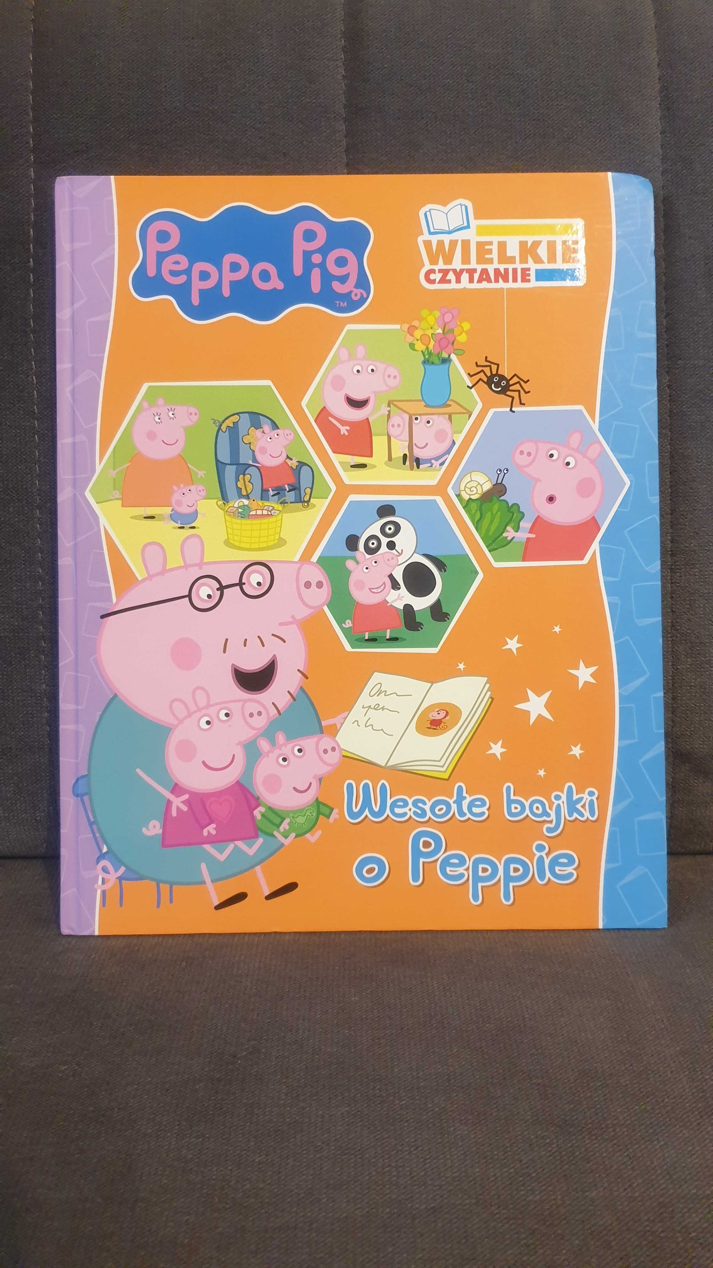 Świnka Peppa Peppa Pig Wielkie czytanie Wesołe bajki o Peppie + gratis