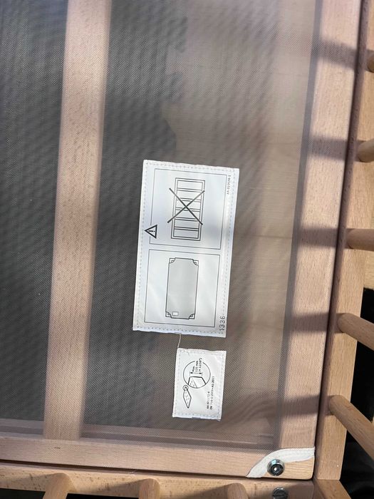 Łóżeczko dziecięce IKEA z materacykiem i pokrowcem antylergicznym