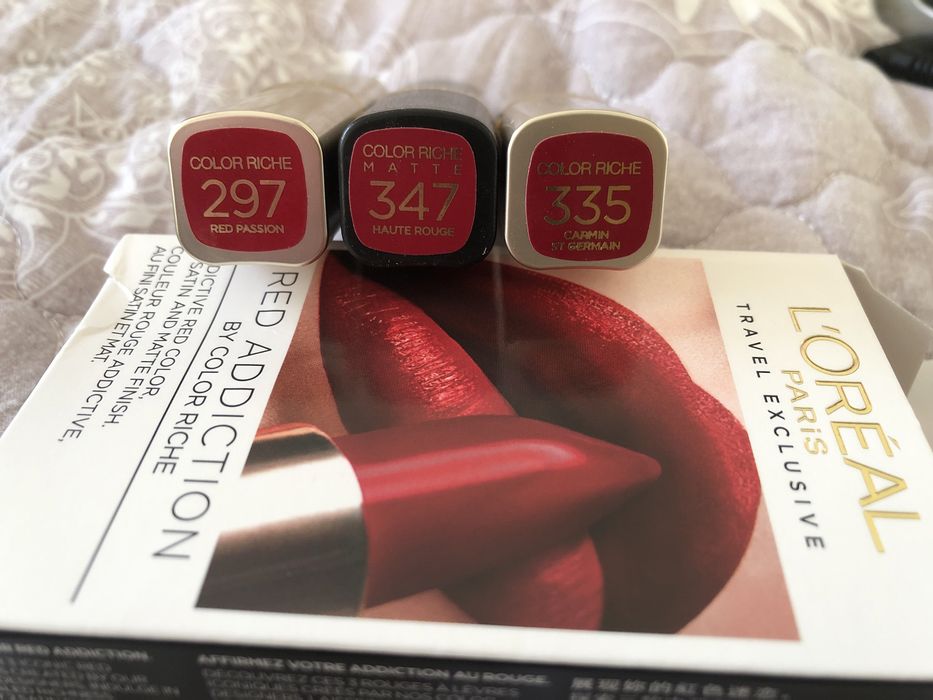 Набор помад LOREAL 3 шт