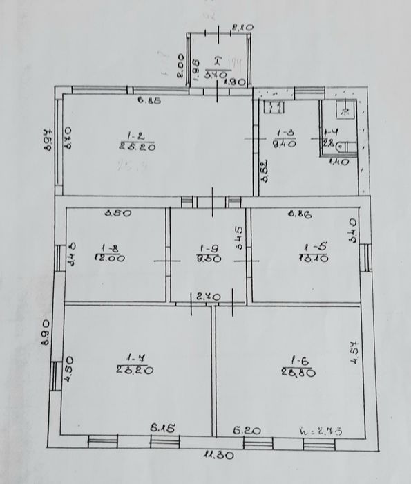 Продаж капітального будинку у центрі м. Мерефа