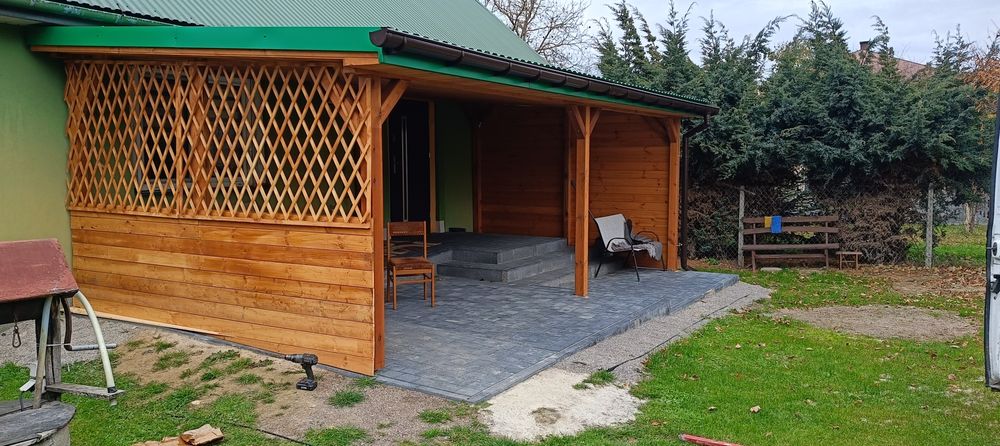 Altana, wiata, taras