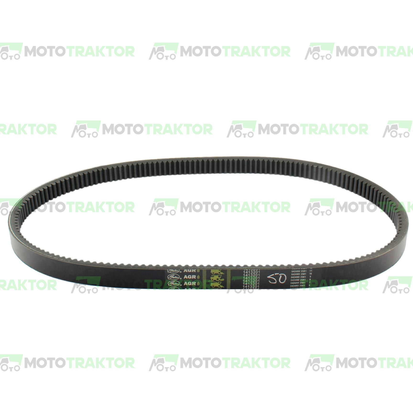 Pas klinowy jezdny zębaty Gates Claas dominator mega 603317