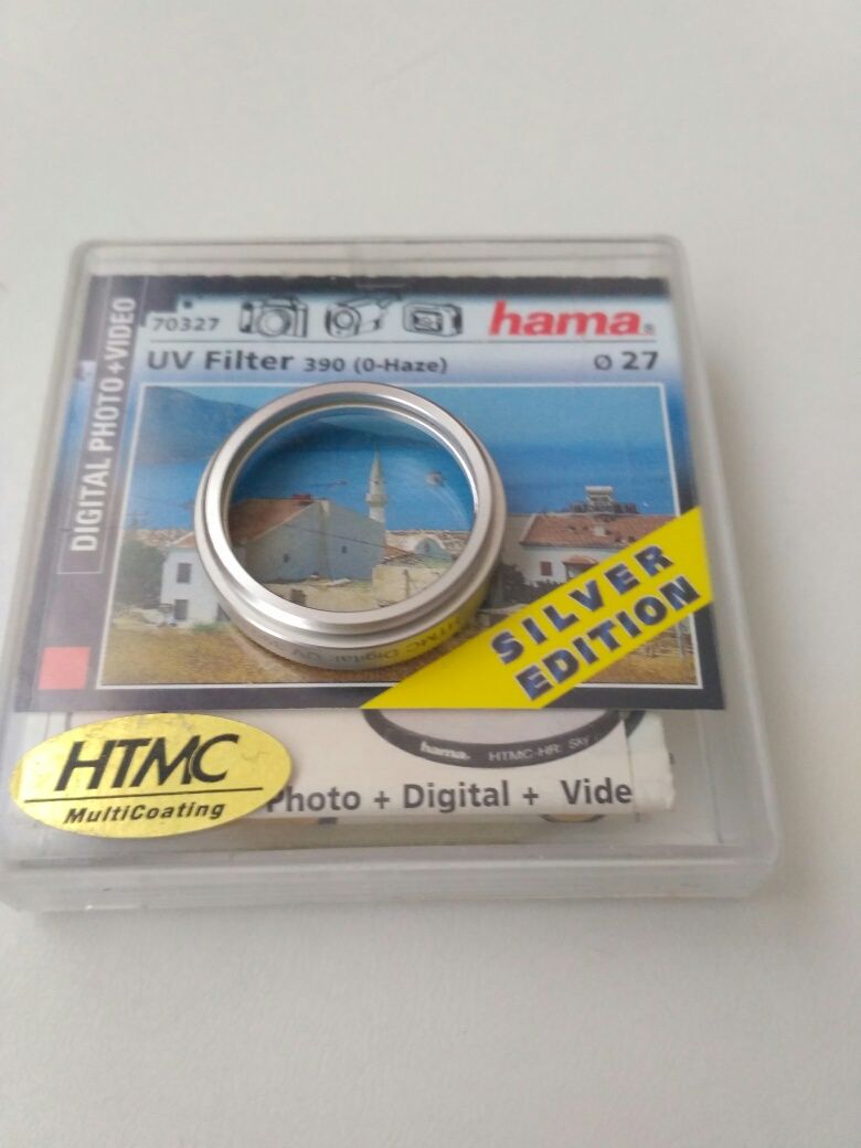 Filtr Hama UV 390 (O-Haze), 27,0 mm, powlekany HTMC, srebrny