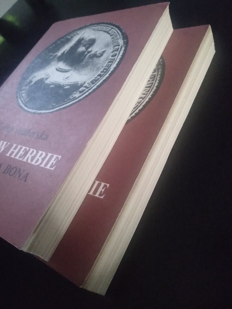 Smok w herbie Królowa Bona tom I i II komplet- H. Auderska
