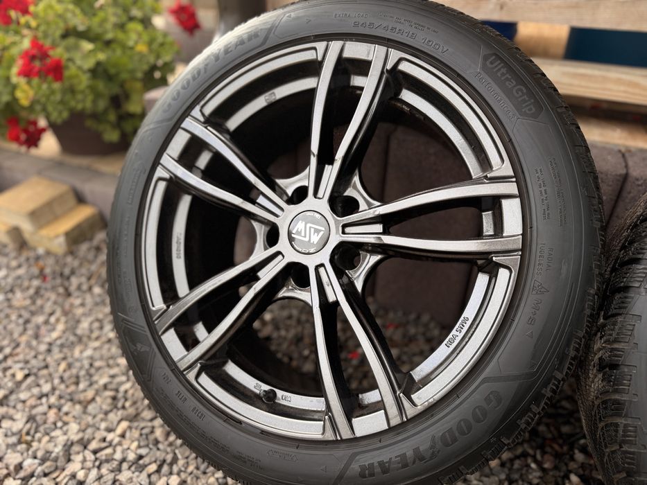 Felgi Koła 18 5x112 *OZ* Opony Zimowe 2024r GoodYear Audi Skoda Bmw
