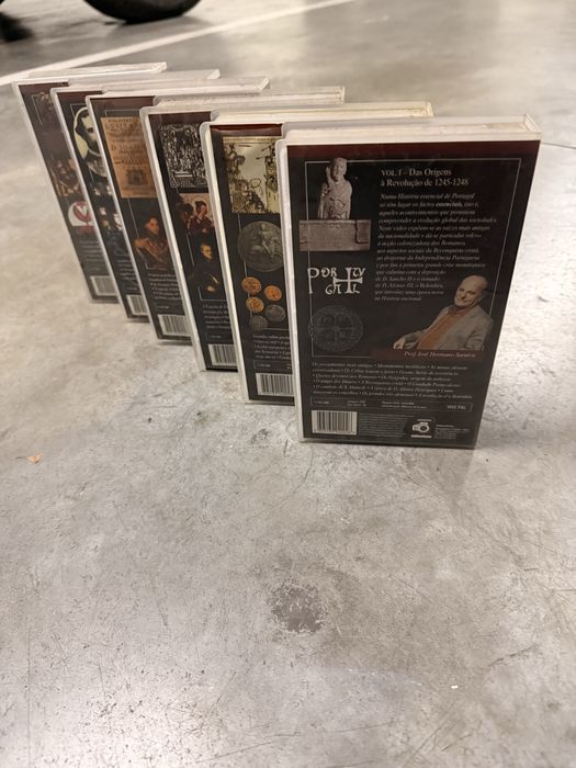 Coleção 6 VHS - História essencial de Portugal