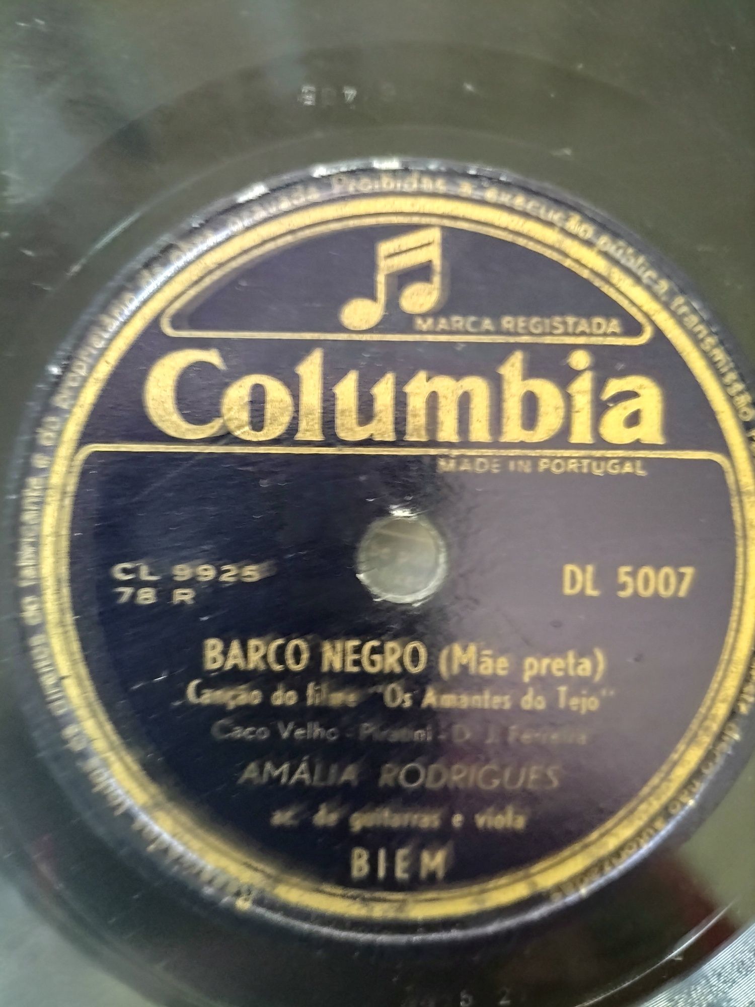 AMÁLIA - ANOS 50 - DISCOS DE 78rpm - RAROS