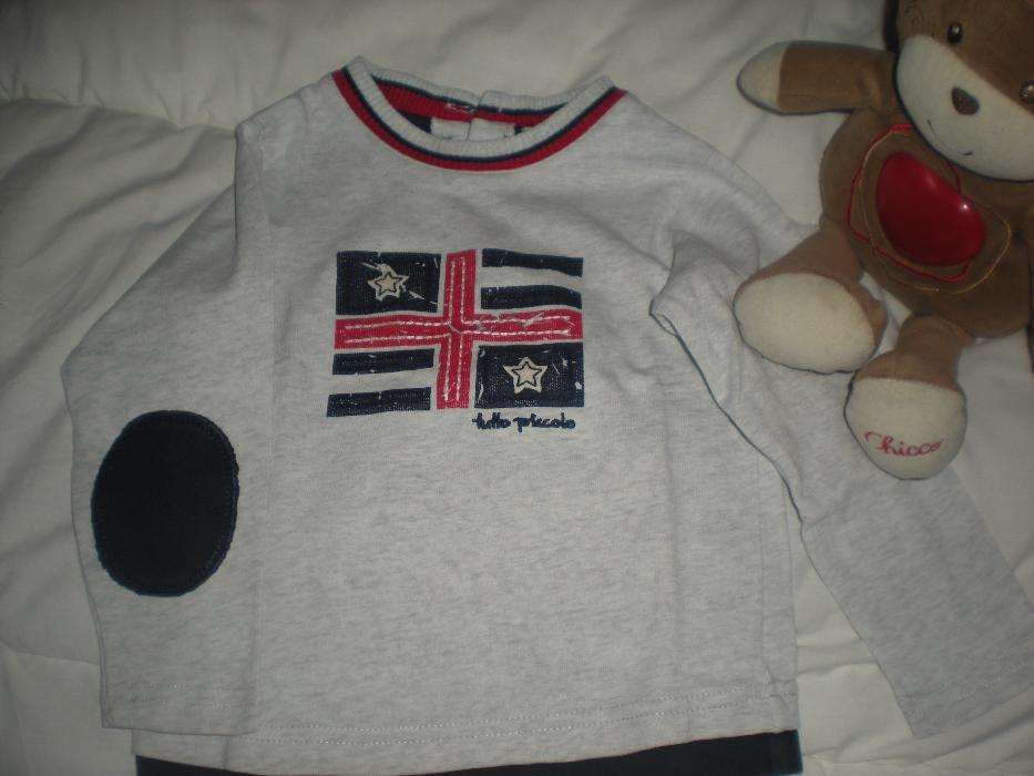 camisola/sweat Chicco 9-12 meses ótimo estado
