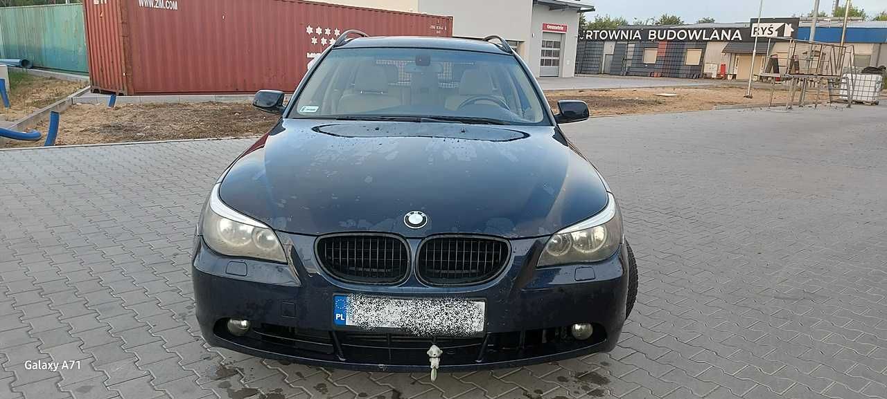 Okazja! BMW E61 2005r 525D 163KM 6-manual DB Stan!Klima!Alu!Panorama