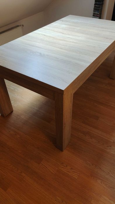 stół rozkładany  używany 90 x 160/210