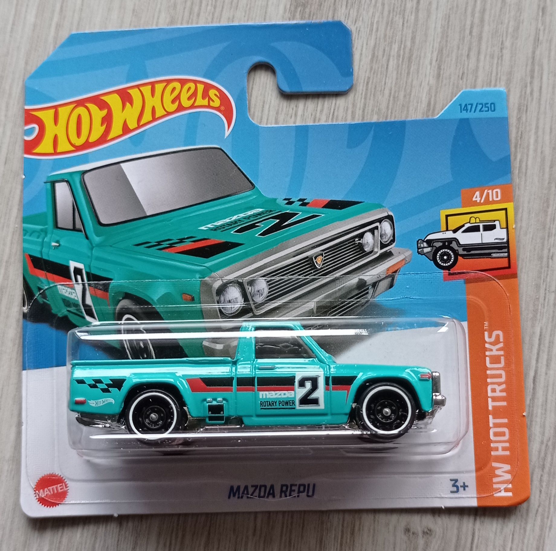 Hot Wheels Mazda Repu seria 2023 auto samochód resorak zabawka