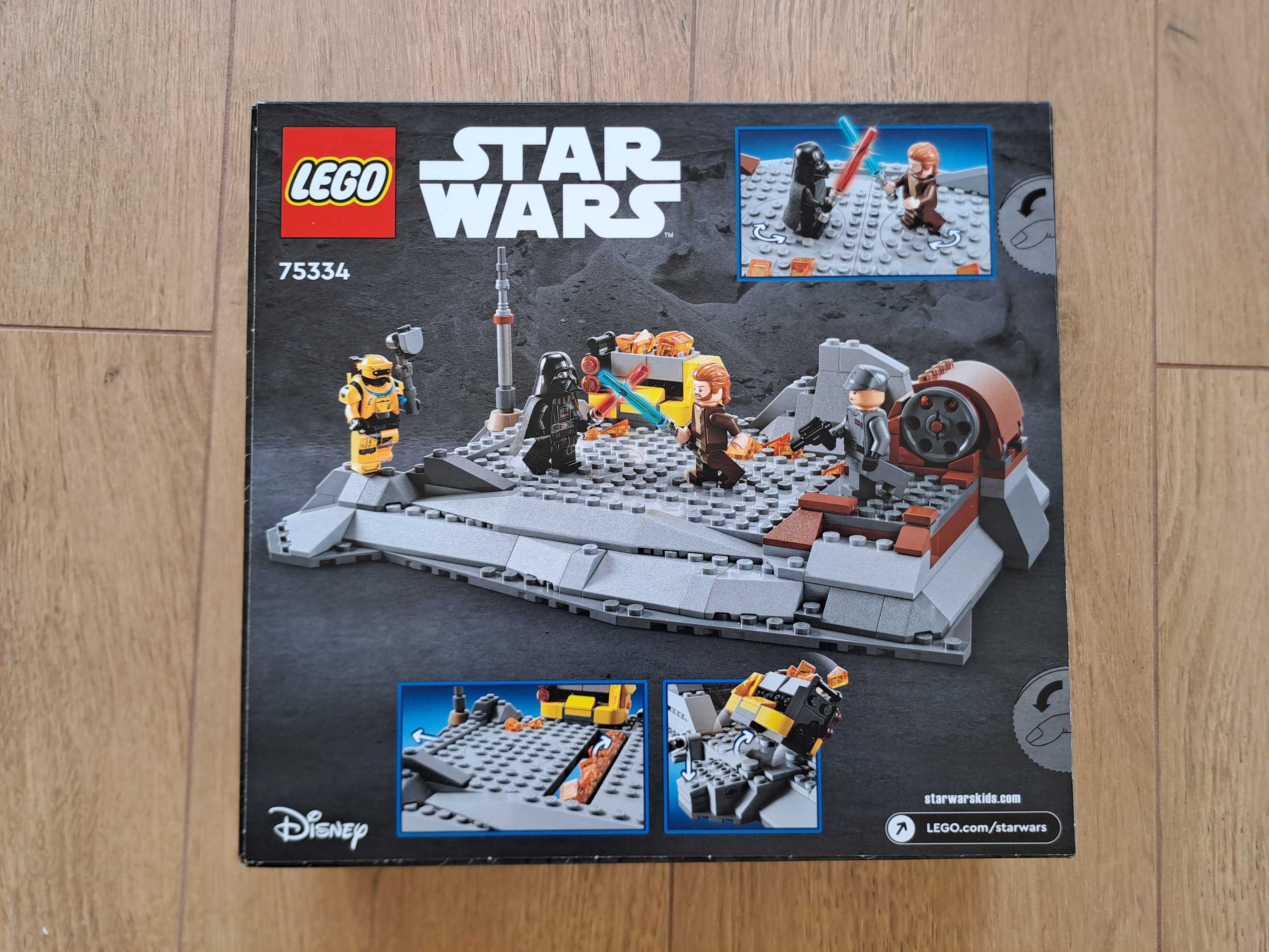LEGO Star Wars 75334 Obi-Wan Kenobi kontra Darth Vader