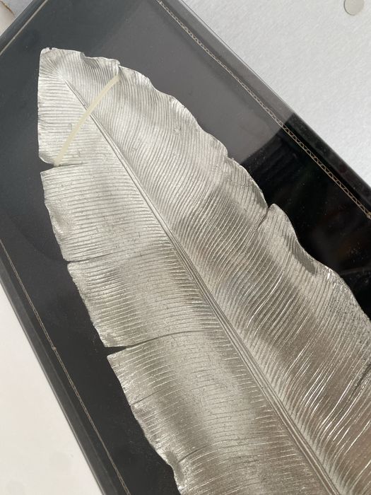 Bandeja em forma de folha