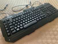 Teclado de hame com rato cot preta