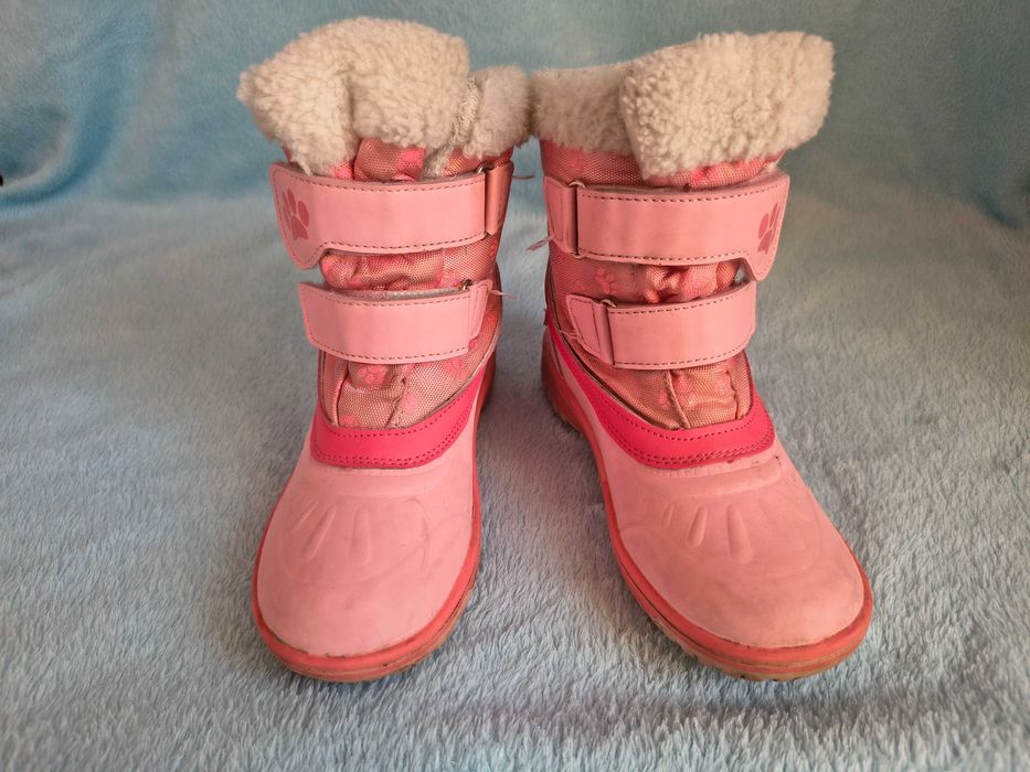 Kozaki śniegowce dziewczęce r. 30