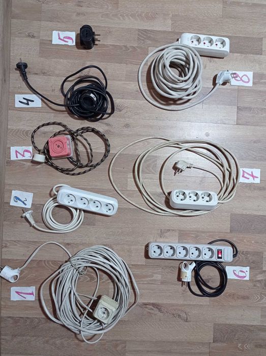 Удлинитель . Подовжувач.Кабель. Одним лотом .