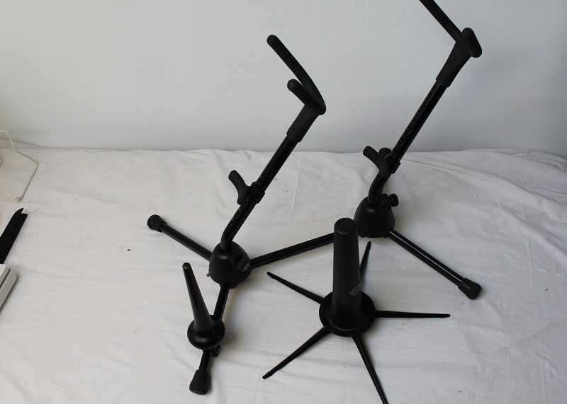 Statyw na 2 saksofony altowy tenorowy podwójny KÖNIG & MEYER Niemcy