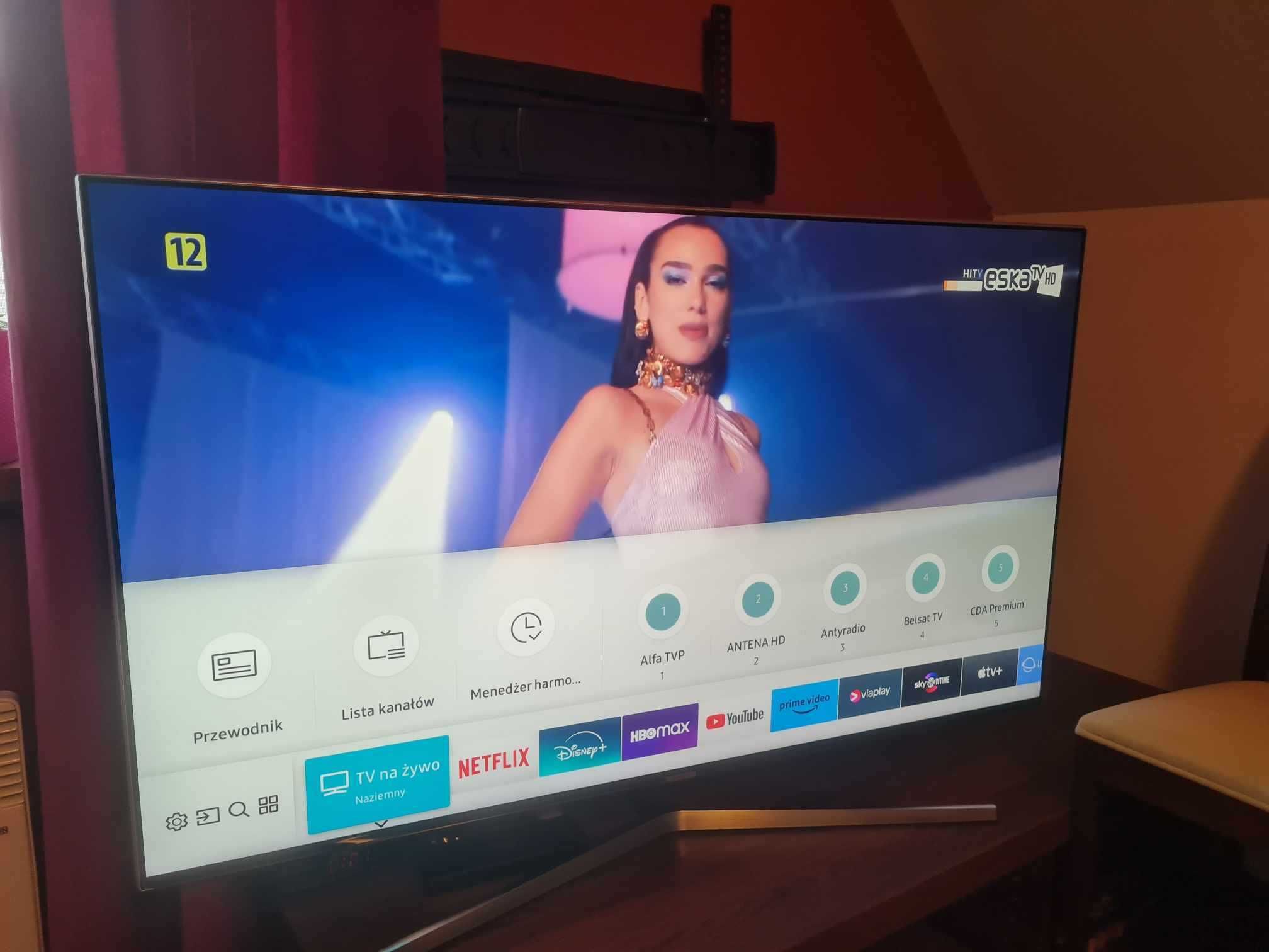 Telewizor 55" Samsung UE55MU8002  Ultra HD Premium, 4K, Matryca 120Hz