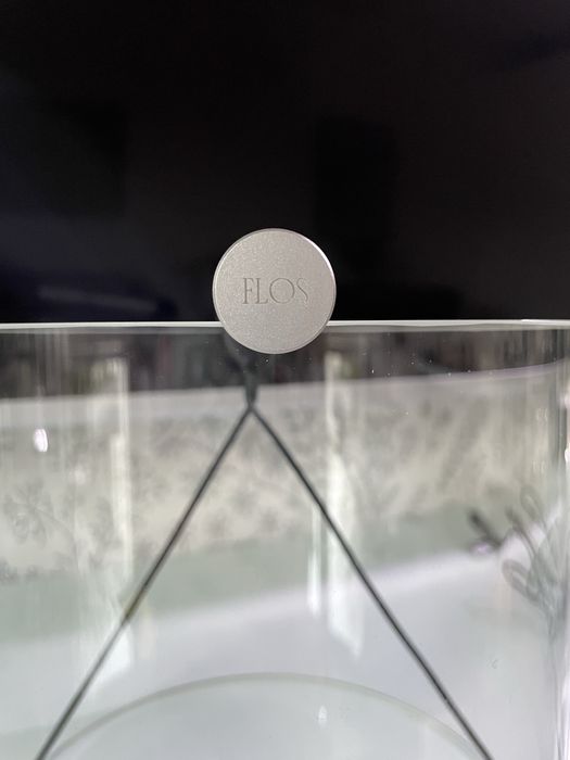 Lampa stołowa Flos To Tie 1 lampa nocna kolor srebrny szkło szklana