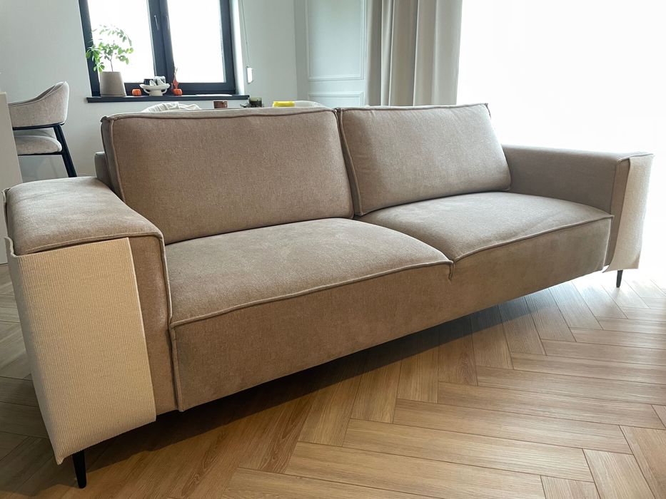 Kanapa 3 osobowa, beżowa ATALANTA Ramaro