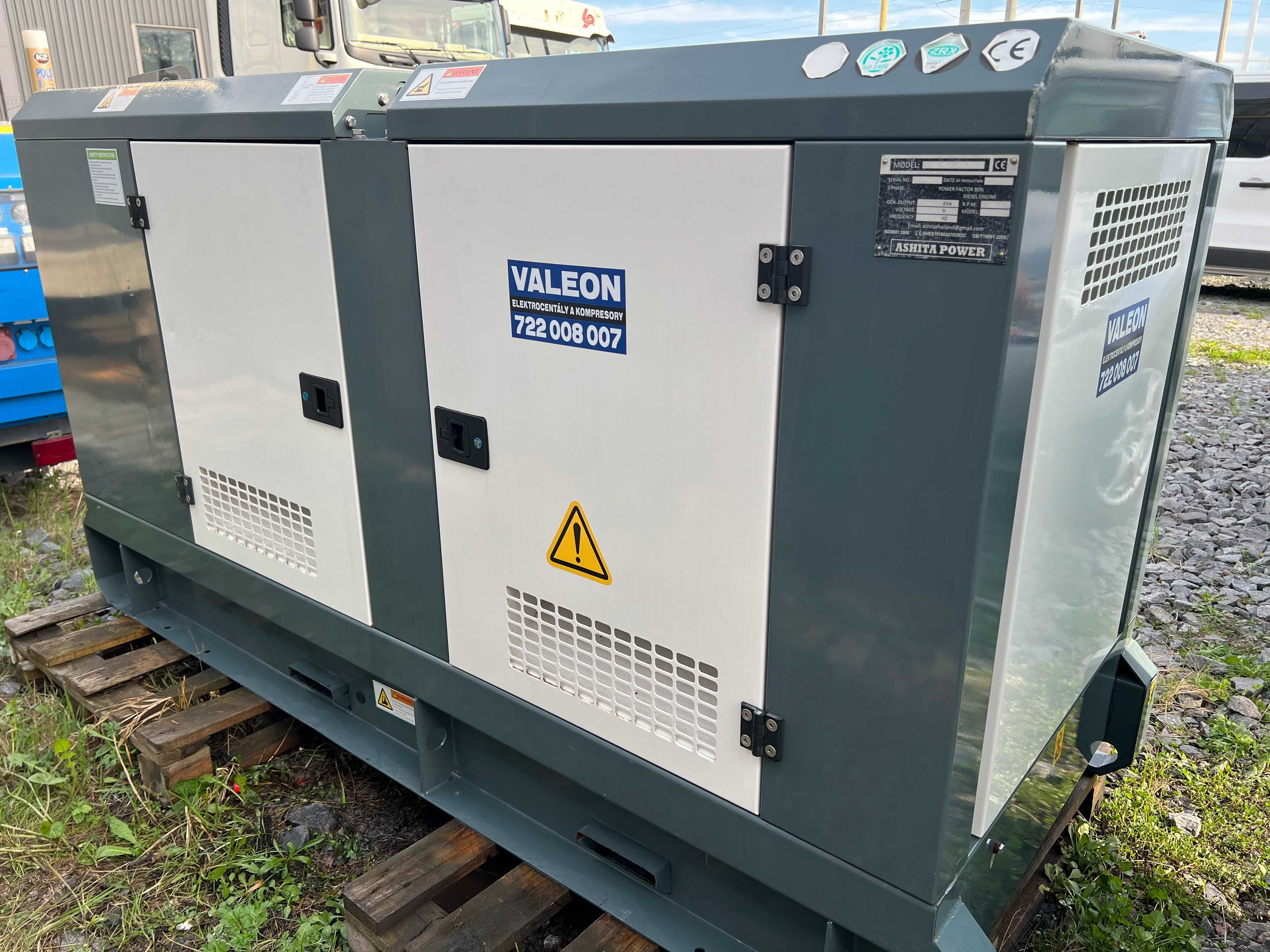 Генератор дизельний 70 KVA Японія ASHITA