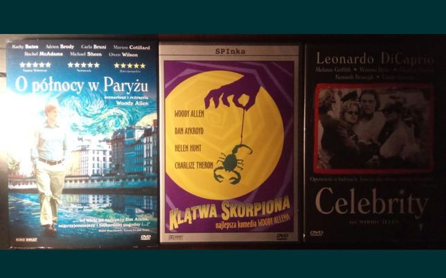 Woody Allen Celebrity Klątwa Skorpiona Północy w Paryżu 3 dvd za 9 zł